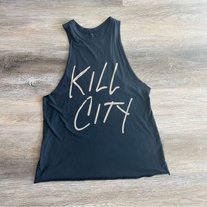 NWOT Kill City logo cut off tank